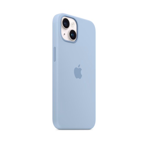 iPhone 14 Silicone Case with MagSafe — Sky