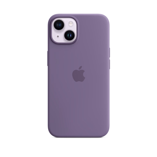 iPhone 14 Silicone Case with MagSafe — Iris