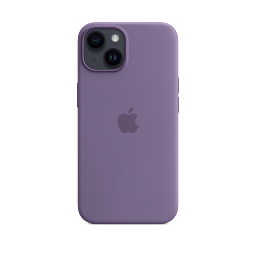 iPhone 14 Silicone Case with MagSafe — Iris
