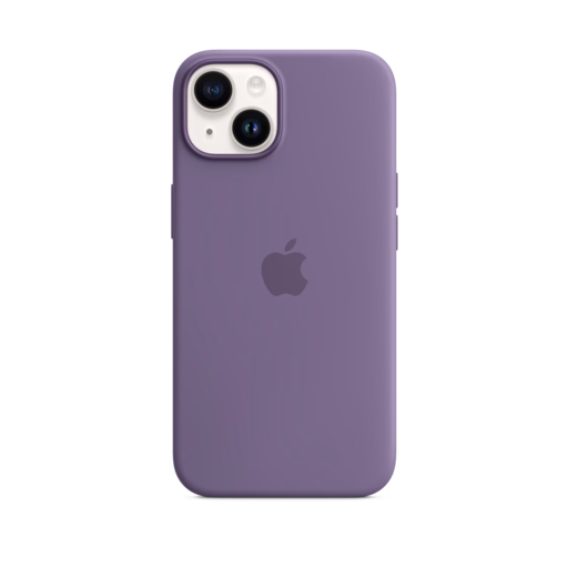 iPhone 14 Silicone Case with MagSafe — Iris
