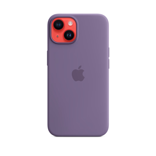 iPhone 14 Silicone Case with MagSafe — Iris
