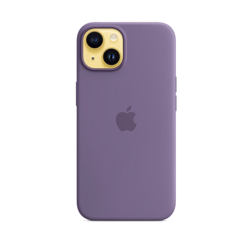 iPhone 14 Silicone Case with MagSafe — Iris