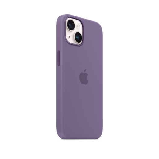 iPhone 14 Silicone Case with MagSafe — Iris