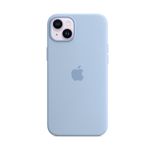 iPhone 14 Plus Silicone Case with MagSafe — Sky