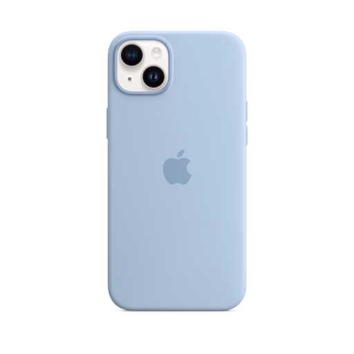 iPhone 14 Plus Silicone Case with MagSafe — Sky