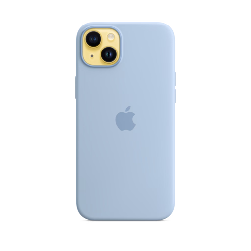 iPhone 14 Plus Silicone Case with MagSafe — Sky