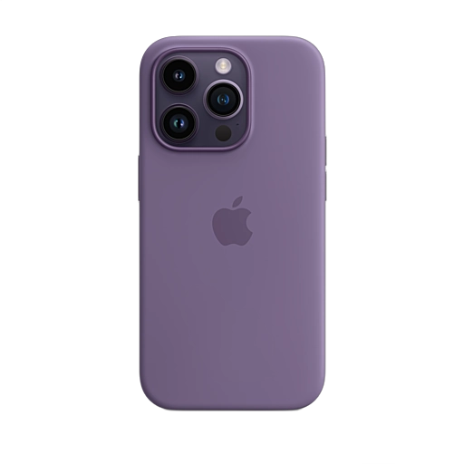iPhone 14 Pro Silicone Case — Iris