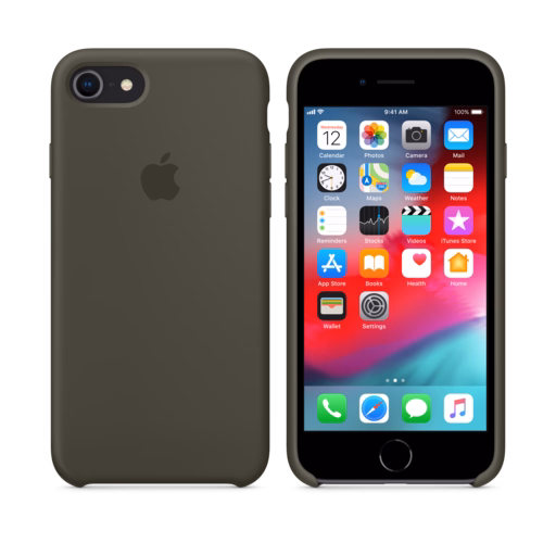 iPhone 8 / 7 Silicone Case — Dark Olive