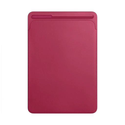 Pink Fuchsia Leather Sleeve