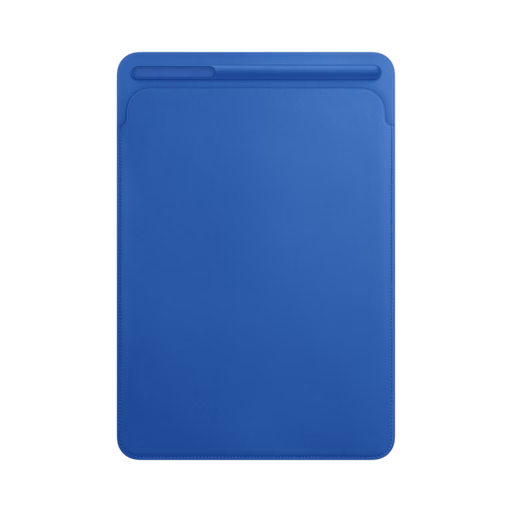 iPad 10.5 Leather Sleeve — Electric Blue