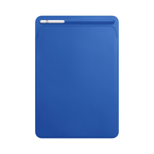 Leather Sleeve for iPad Pro 10.5″ — Electric Blue