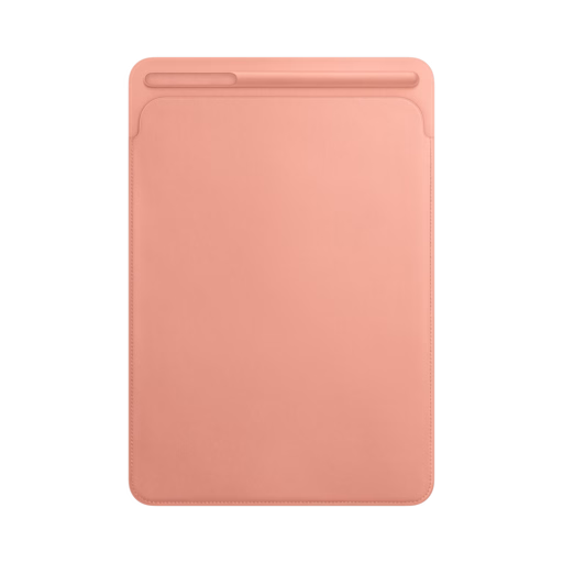 iPad 10.5 Leather Sleeve — Soft Pink