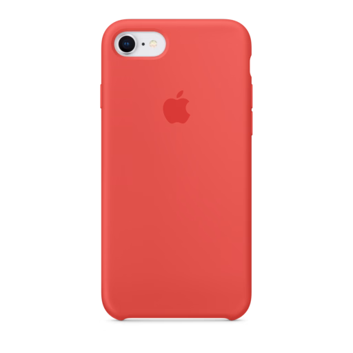 iPhone 7-8 Silicone Case — Red Raspberry