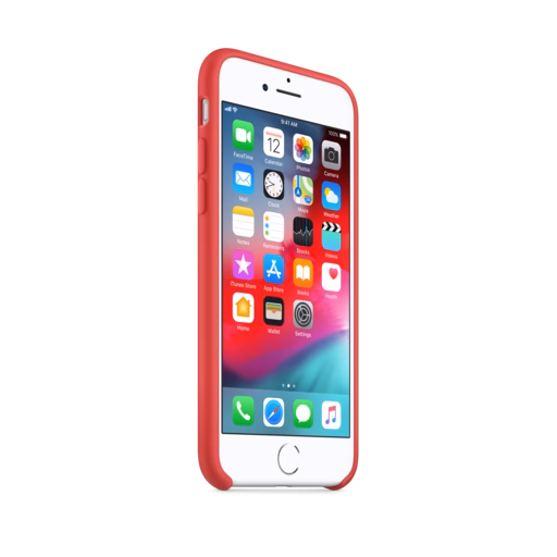 iPhone 8 / 7 Silicone Case — Red Raspberry