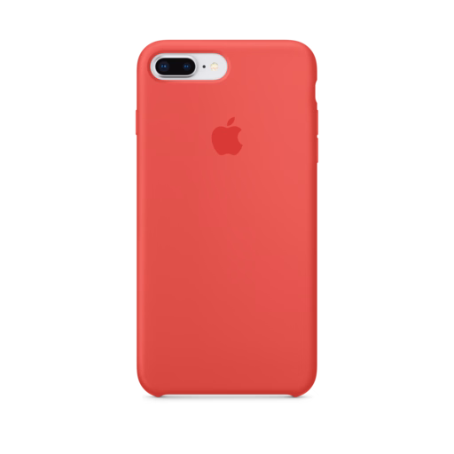 iPhone 7-8 Plus Silicone Case — Red Raspberry