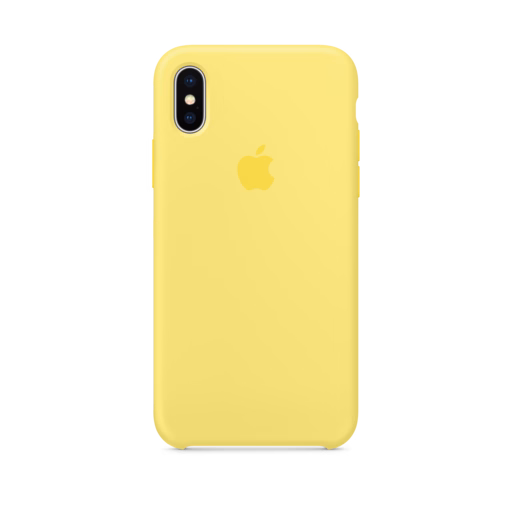 iPhone X Silicone Case — Lemonade