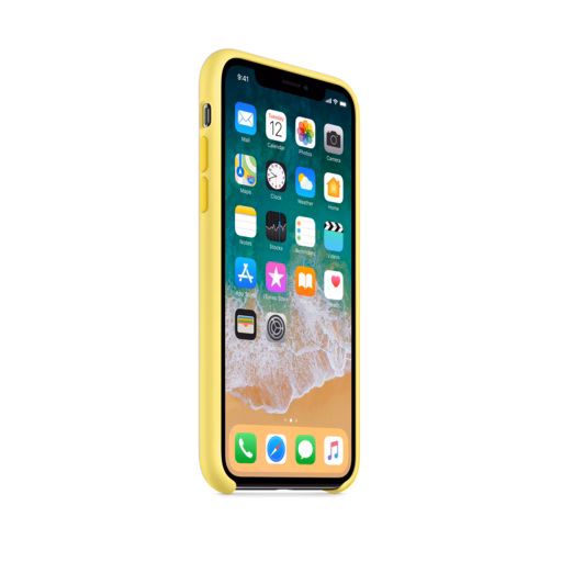 iPhone X Silicone Case — Lemonade