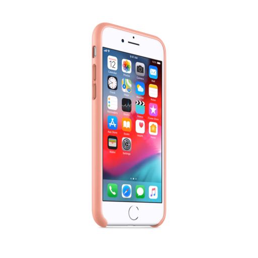 iPhone 8 / 7 Leather Case — Soft Pink