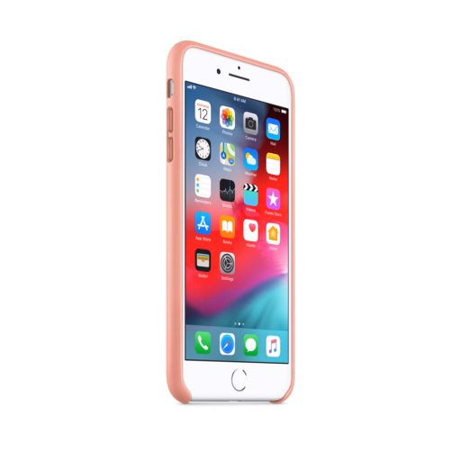 iPhone 8 Plus / 7 Plus Leather Case — Soft Pink