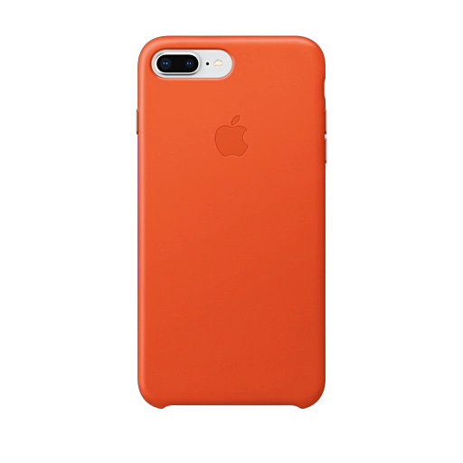 Bright Orange iPhone 8 Plus