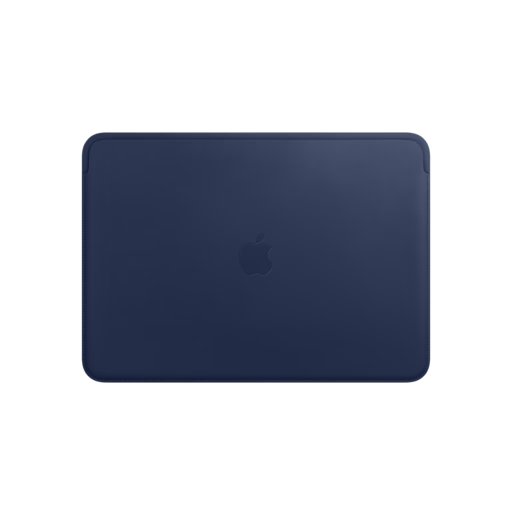 Leather Sleeve for 13″ MacBook Pro — Midnight Blue