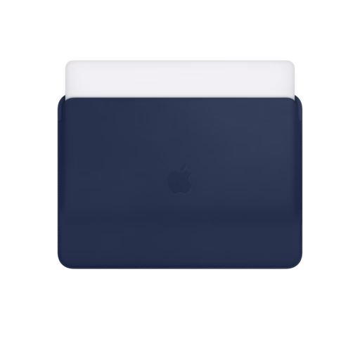 Leather Sleeve for 13″ MacBook Pro — Midnight Blue