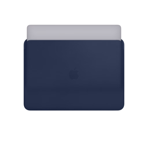 Leather Sleeve for 13″ MacBook Pro — Midnight Blue