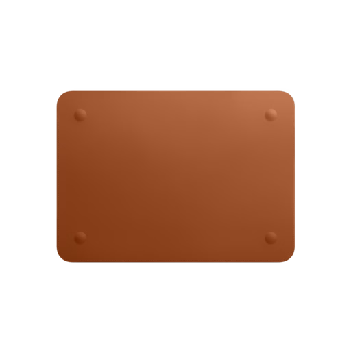 Leather Sleeve for 13″ MacBook Pro — Saddle Brown
