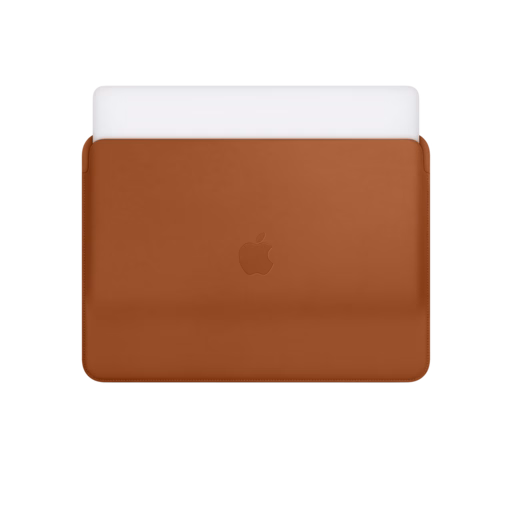 Leather Sleeve for 13″ MacBook Pro — Saddle Brown