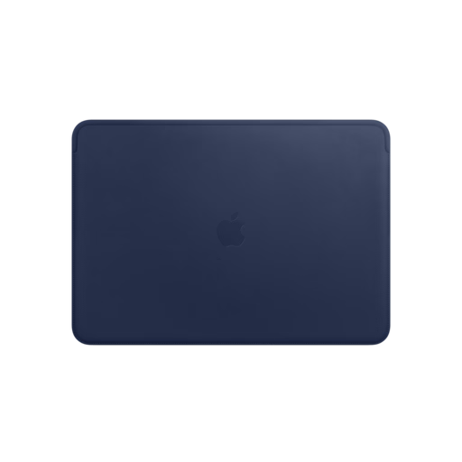 Leather Sleeve for 15″ MacBook Pro — Midnight Blue