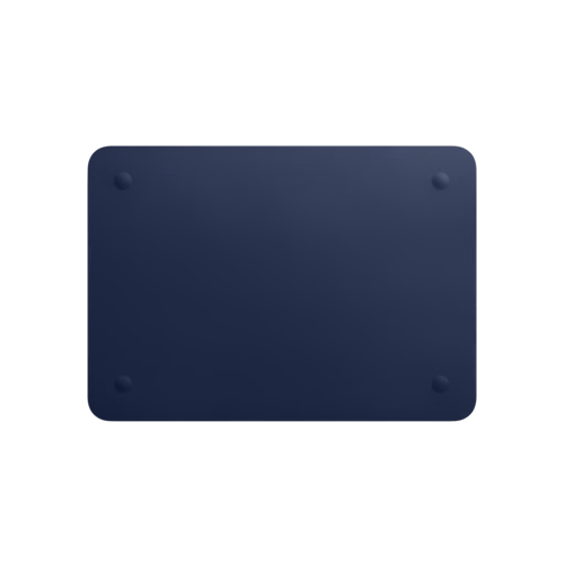 Leather Sleeve for 15″ MacBook Pro — Midnight Blue