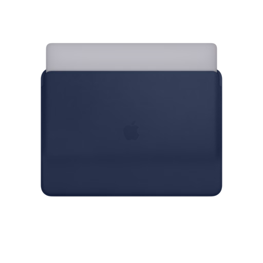 Leather Sleeve for 15″ MacBook Pro — Midnight Blue