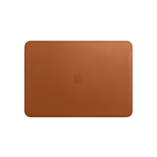 Leather Sleeve for 15″ MacBook Pro — Saddle Brown