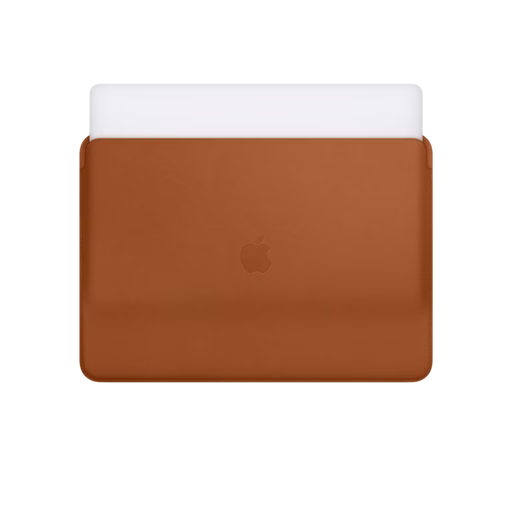 Leather Sleeve for 15″ MacBook Pro — Saddle Brown