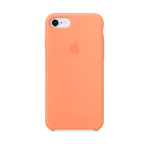 iPhone 7-8 Silicone Case — Peach