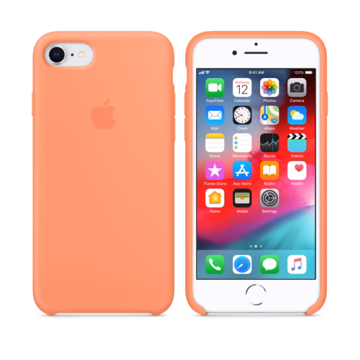 iPhone 8 / 7 Silicone Case — Peach