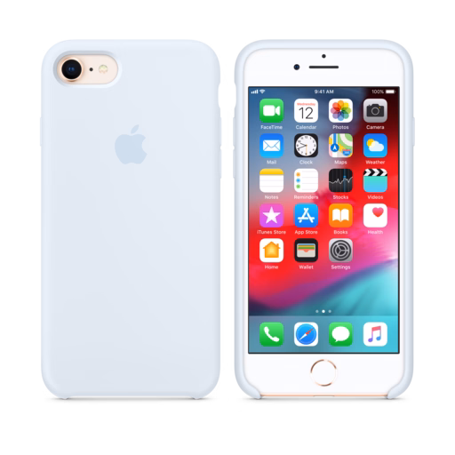 iPhone 8 / 7 Silicone Case — Sky Blue