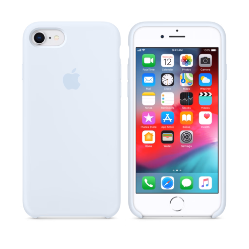 iPhone 8 / 7 Silicone Case — Sky Blue