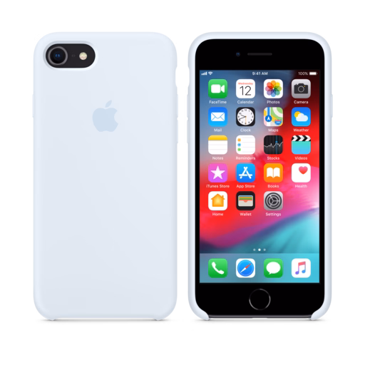 iPhone 8 / 7 Silicone Case — Sky Blue