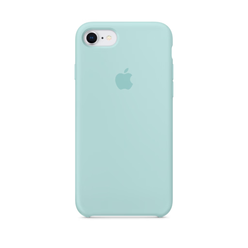 iPhone 7-8 Silicone Case — Marine Green