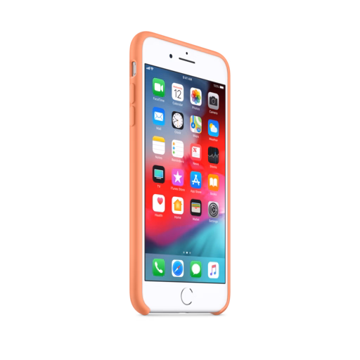 iPhone 8 Plus / 7 Plus Silicone Case — Peach