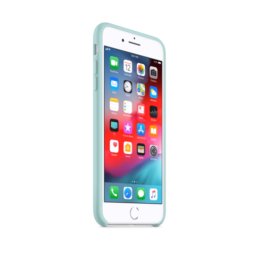 iPhone 8 Plus / 7 Plus Silicone Case — Marine Green