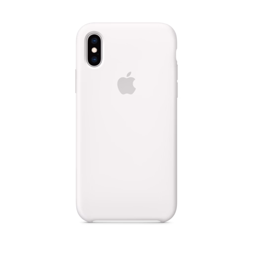 iPhone XS Silicone Case — White