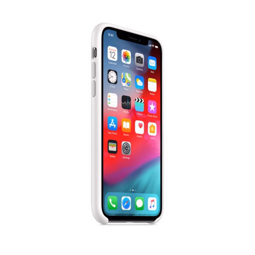 iPhone XS Silicone Case — White