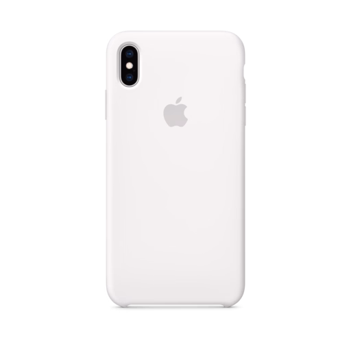 iPhone XS Max Silicone Case — White