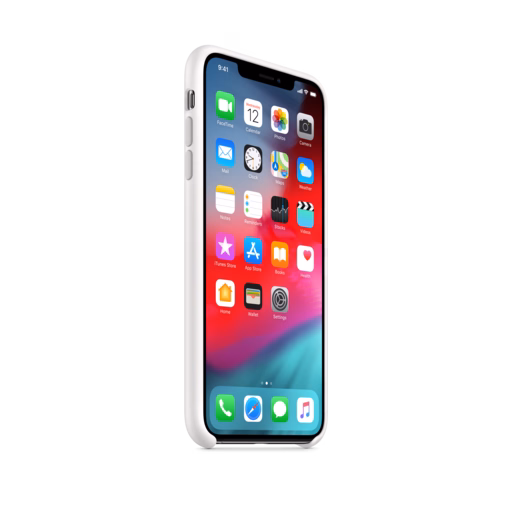iPhone XS Max Silicone Case — White