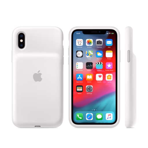 iPhone XS Smart Battery Case — White