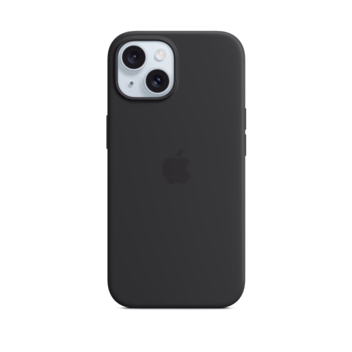 iPhone 15 Silicone Case — Black
