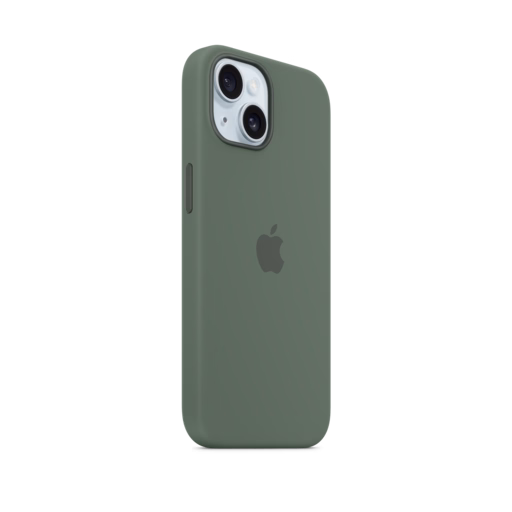 iPhone 15 Silicone Case with MagSafe — Cypress
