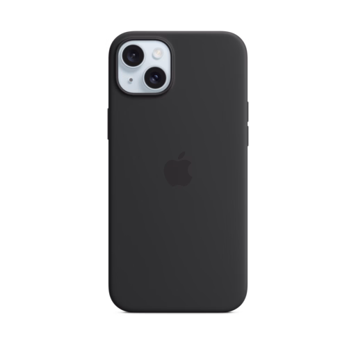 iPhone 15 Plus Silicone Case — Black